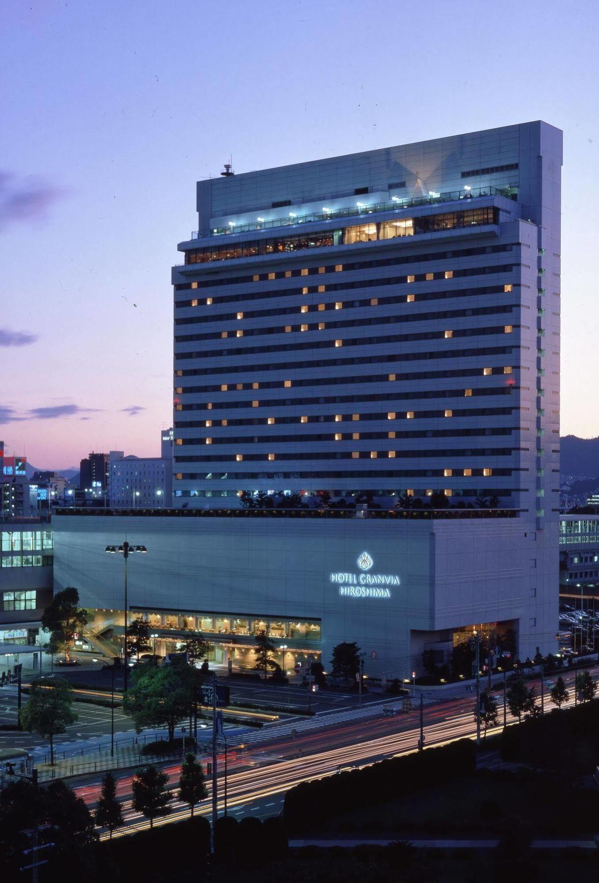 Hotel Granvia Hiroshima Bagian luar foto
